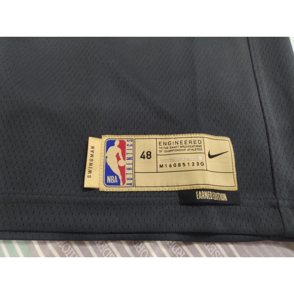 NBA 湖人隊 LeBron James 獎勵版球衣 SW球迷版 48L號 全新含吊牌-細節圖9