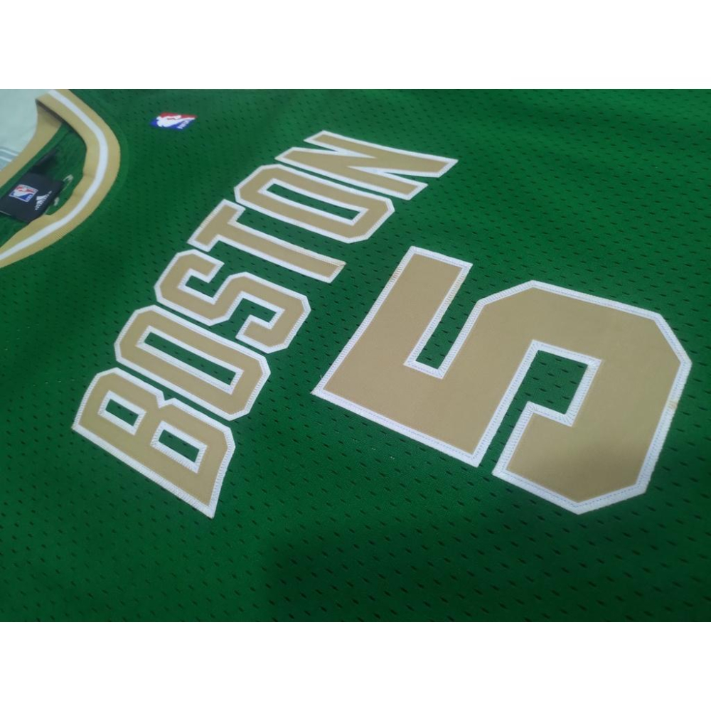 NBA球隊 Adidas Kevin Garnett 塞爾蒂克隊 聖派翠克 電繡 95%新-細節圖3