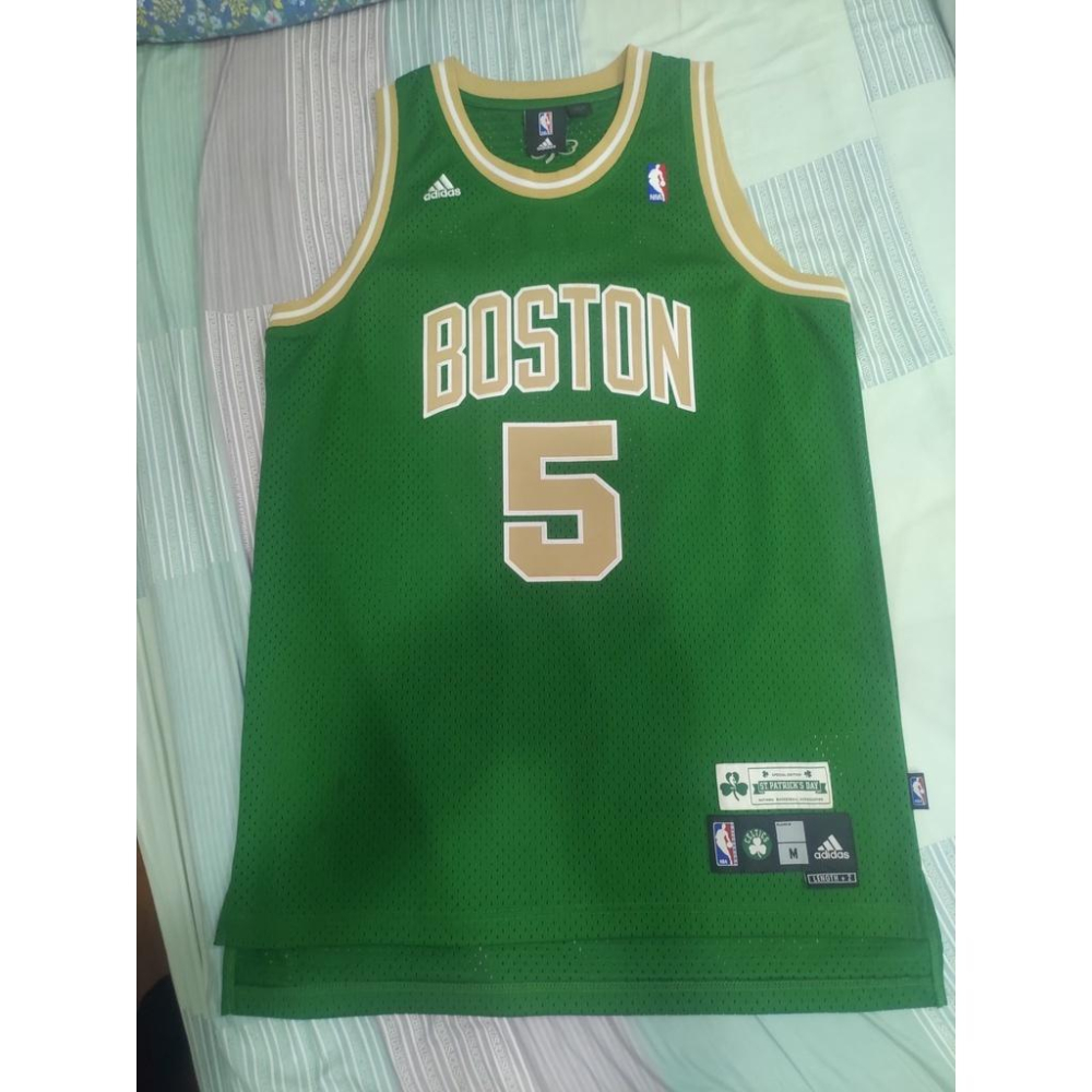 NBA球隊 Adidas Kevin Garnett 塞爾蒂克隊 聖派翠克 電繡 95%新-細節圖5