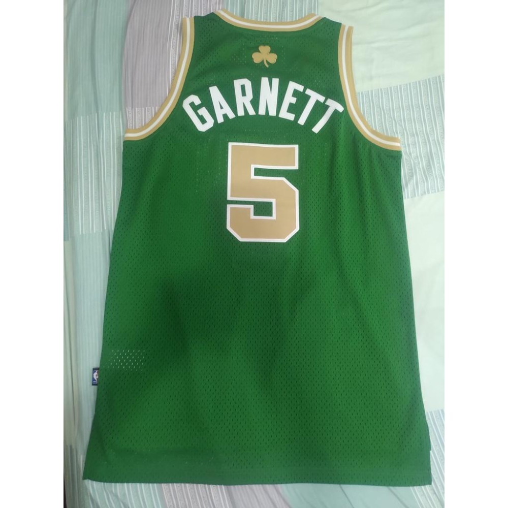NBA球隊 Adidas Kevin Garnett 塞爾蒂克隊 聖派翠克 電繡 95%新-細節圖6