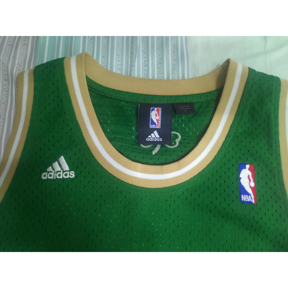 NBA球隊 Adidas Kevin Garnett 塞爾蒂克隊 聖派翠克 電繡 95%新-細節圖8