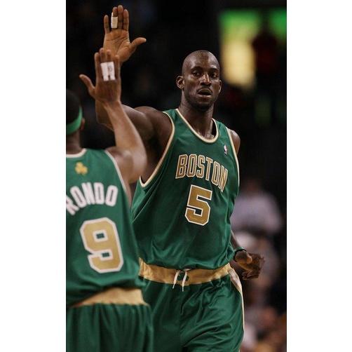 NBA球隊 Adidas Kevin Garnett 塞爾蒂克隊 聖派翠克 電繡 95%新-細節圖9