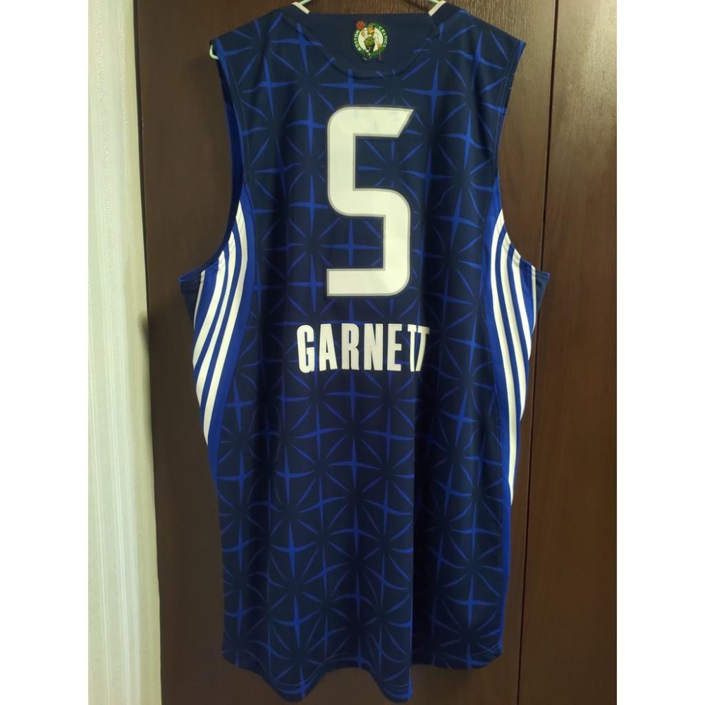 NBA 2010達拉斯全明星球衣 波士頓塞爾提克 三巨頭 Kevin Garnett球迷版 L 球衣-細節圖2