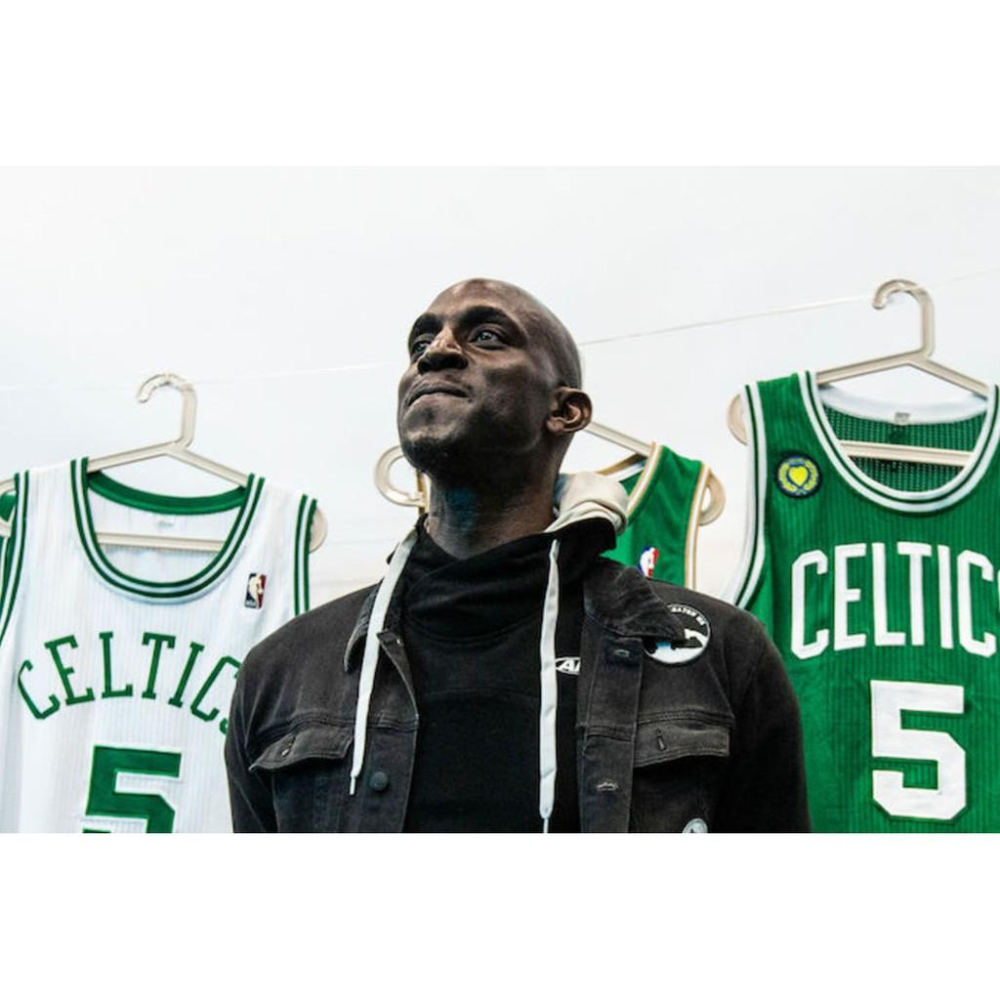 NBA球衣 2011 HWC Night Game 塞爾蒂克復古之夜 Kevin Garnett-細節圖6