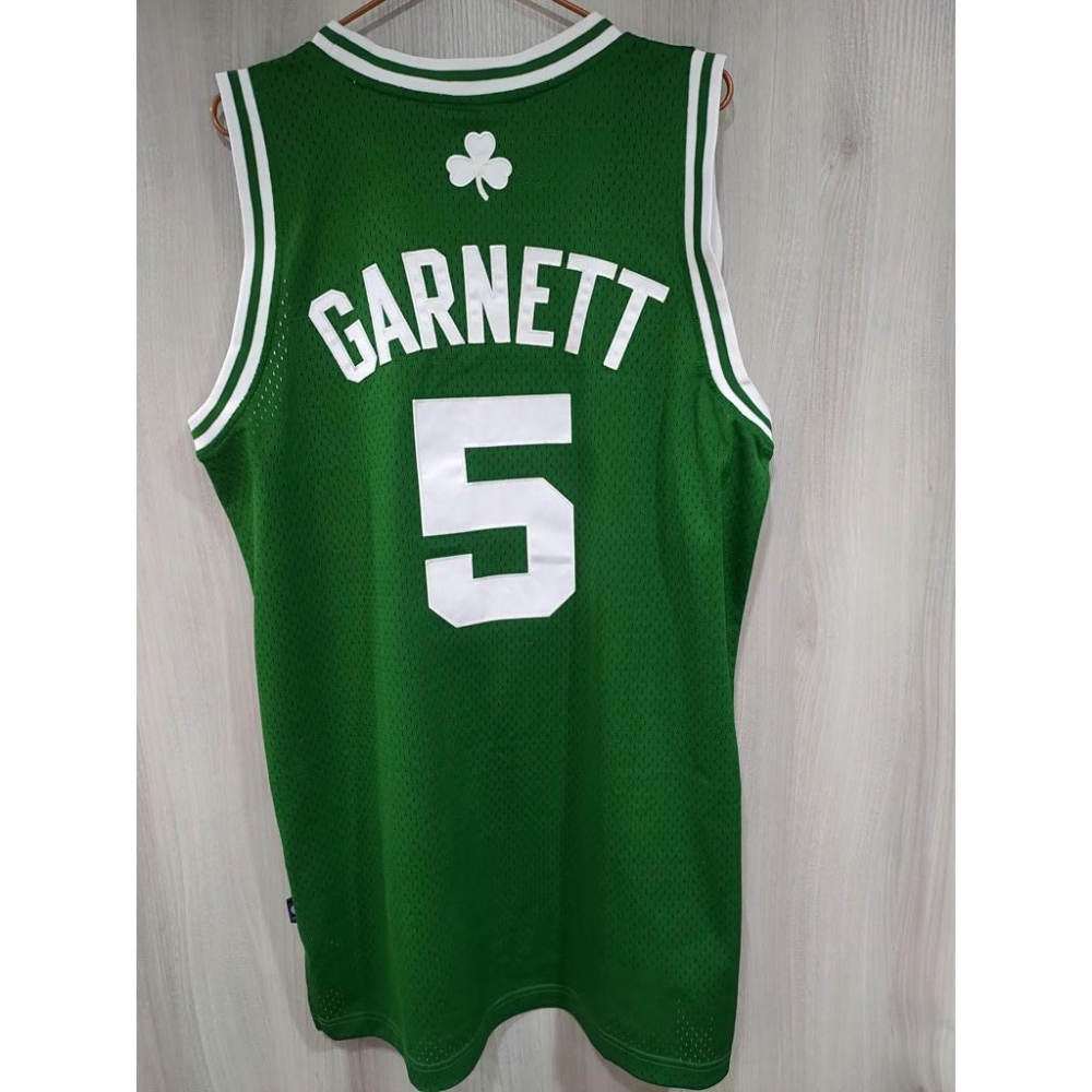 NBA球衣 塞爾蒂克隊 Kevin Garnett Adidas M號-細節圖2