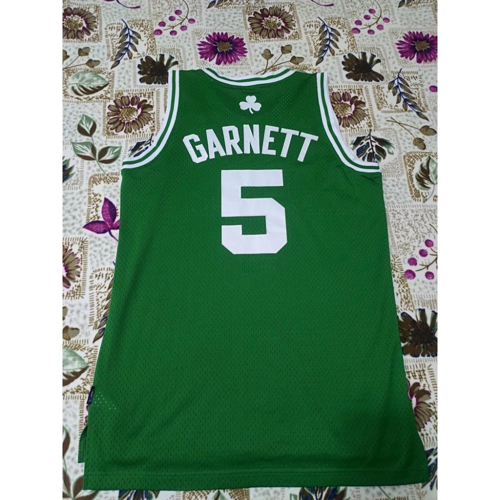 NBA球衣 塞爾蒂克隊 Kevin Garnett Adidas M號-細節圖4