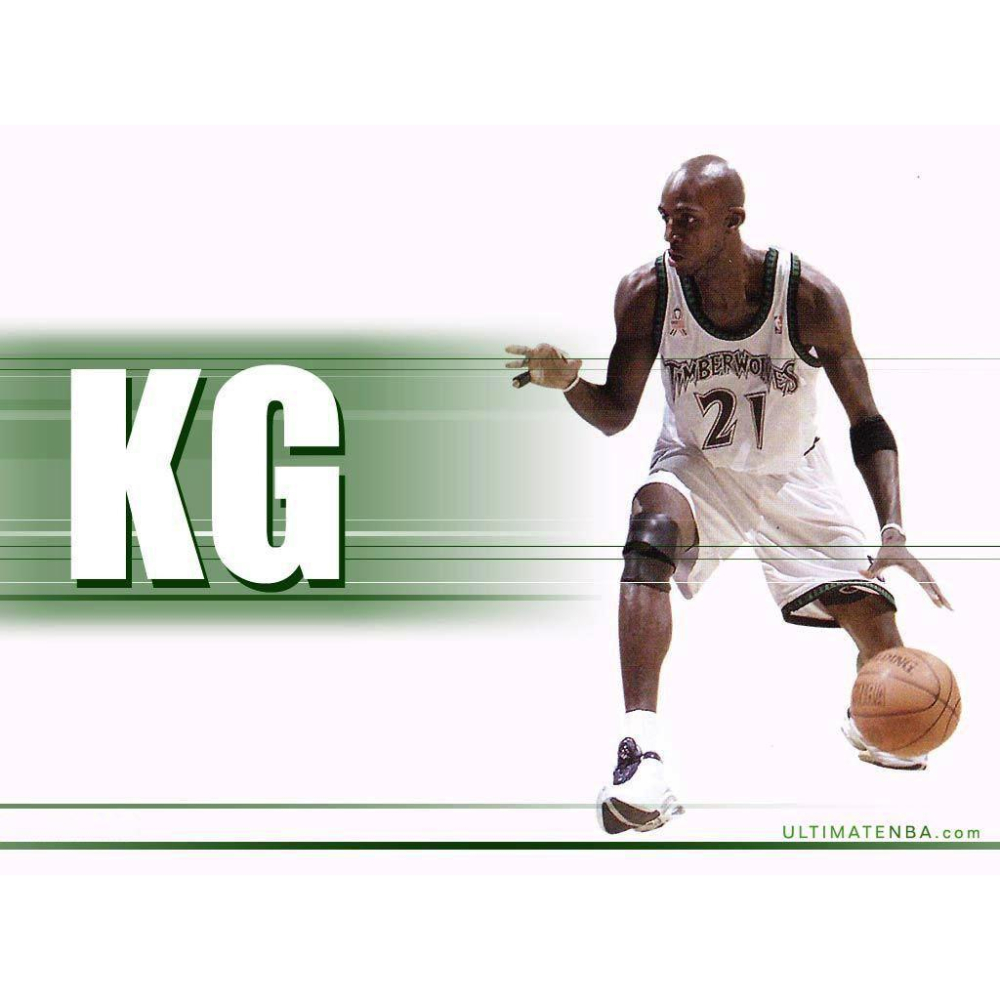 NBA球衣 灰狼隊 Kevin Garnett 經典白狼R牌S號-細節圖3