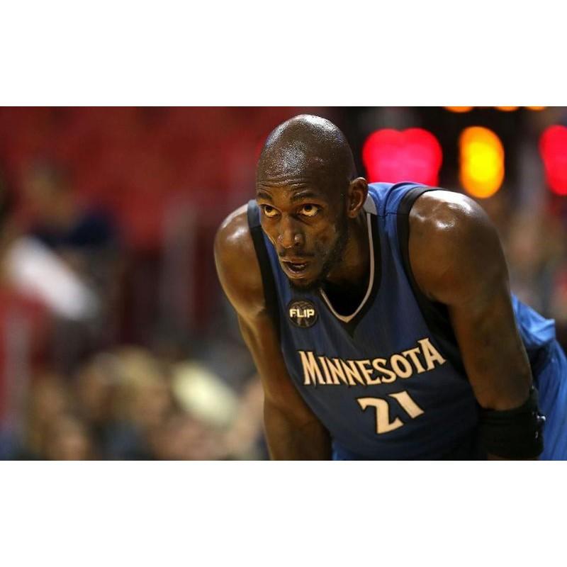 NBA 灰狼隊 狼王 Kevin Garnett Adidas 美版M號-細節圖3