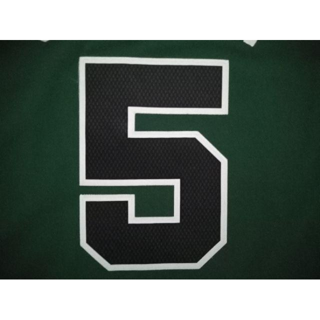 NBA球衣 Kevin Garnett 客場黑綠 Adidas R30 Swingman M號0-細節圖5