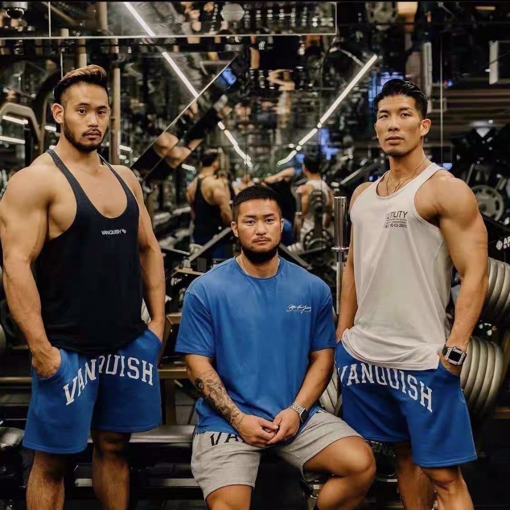 [媽瘦健身] 英國 VQ VANQUISH 男子健身 Oversize BETTER 棉質運動短褲 健身短褲 重訓短褲-細節圖9