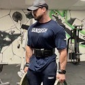 [📣媽瘦特價🛒] 正品 英國VQ VANQUISH 男子健身 Oversize 落肩 T-shirt 落肩t恤 落肩-規格圖11