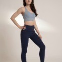🔥[媽瘦-小腹殺手]lululemon款 露露款無尷尬線 無駱駝蹄 高腰提臀緊身運動褲 Legging-規格圖1