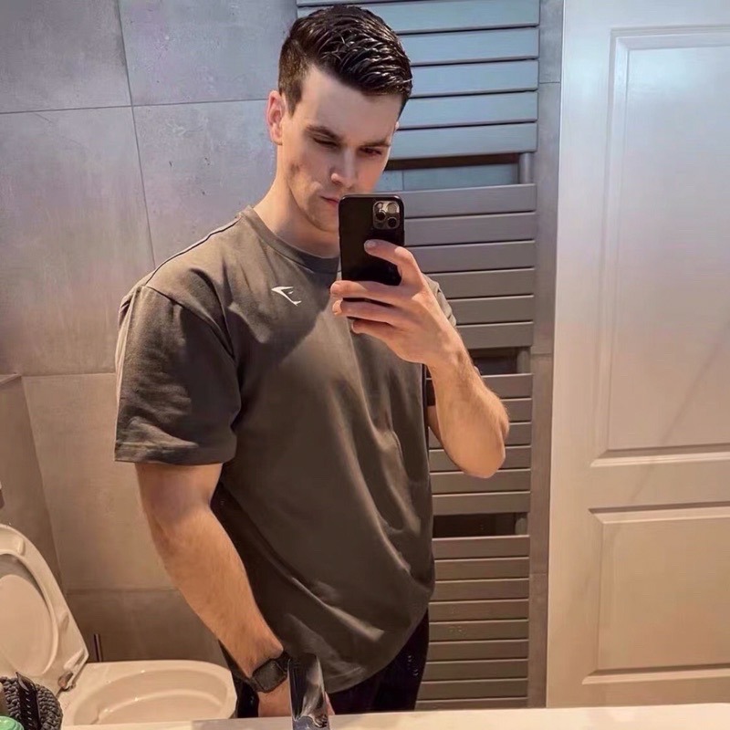 [媽瘦📣特價🛒衝評價]GYMSHARK Essential Oversize 落肩 T-shirt 落肩t恤 落肩短-細節圖8