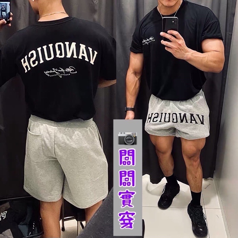 [媽瘦健身] 英國 VQ VANQUISH 男子健身 Oversize 落肩 T-shirt 落肩t恤 落肩短袖 顯壯-細節圖7