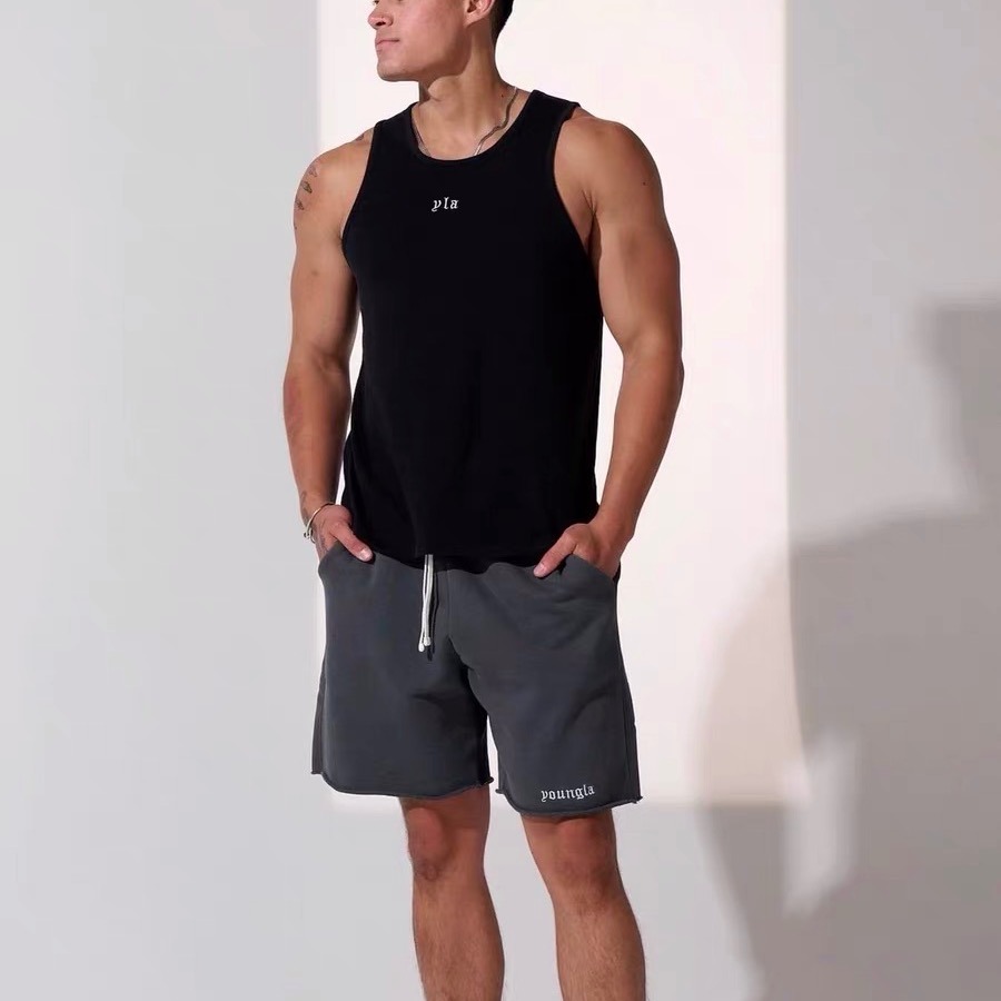 [📣媽瘦新品🔥] 美國 YoungLA 潮牌健身 重磅 健身背心 健身背心 重訓背心 顯壯背心 吊帶背心 挖被背心-細節圖5