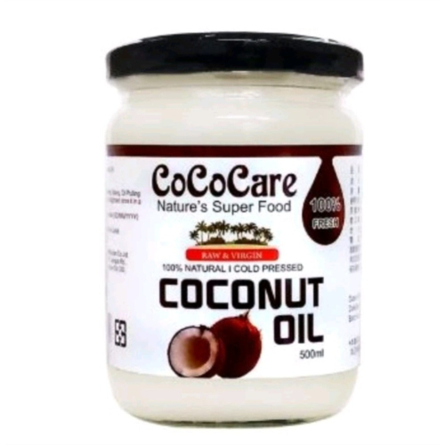 現貨不用等☀ CoCoCare 100%冷壓初榨椰子油 (500ml)