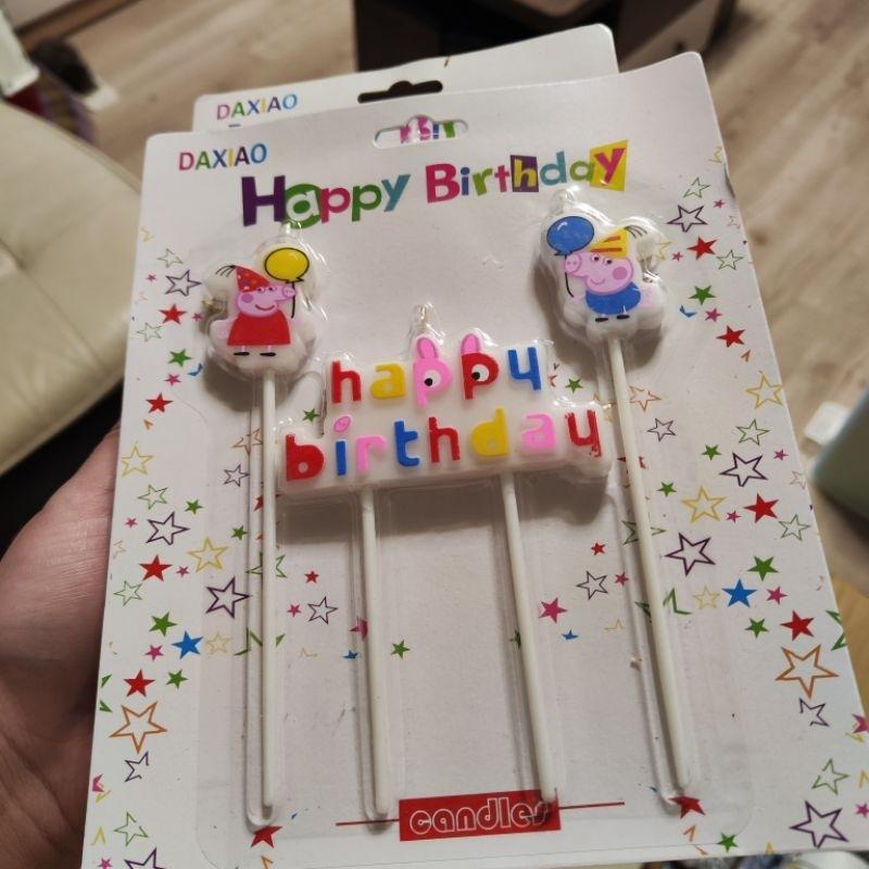 【C.X購樂趣】慶祝用品◾生日蛋糕裝飾 卡通造型蠟燭-細節圖2