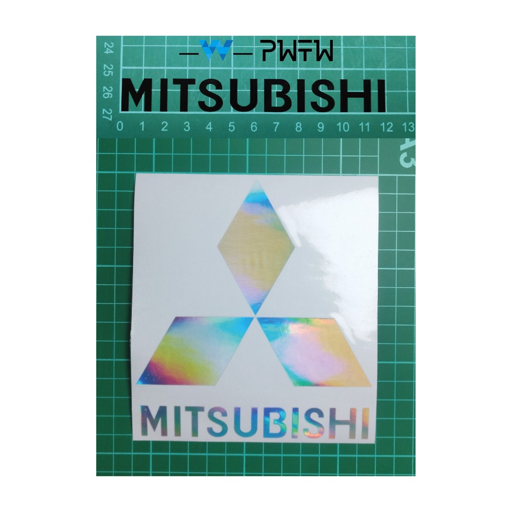 [PWTW] 三菱 mitsubishi 貼紙 割字 車貼 防水貼紙 汽車貼紙 三菱汽車 三菱重工-細節圖2