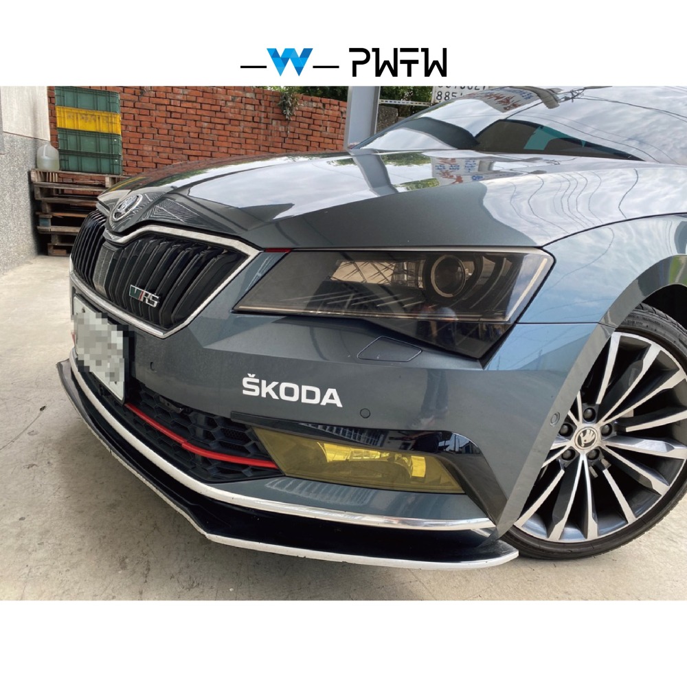 [PWTW] skoda 斯柯達 福斯 割字 車貼 防水貼紙 貼紙 汽車貼紙 改裝貼紙-細節圖2