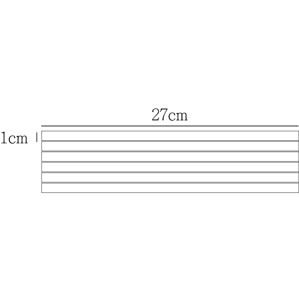 寬1cm 長27cm *6