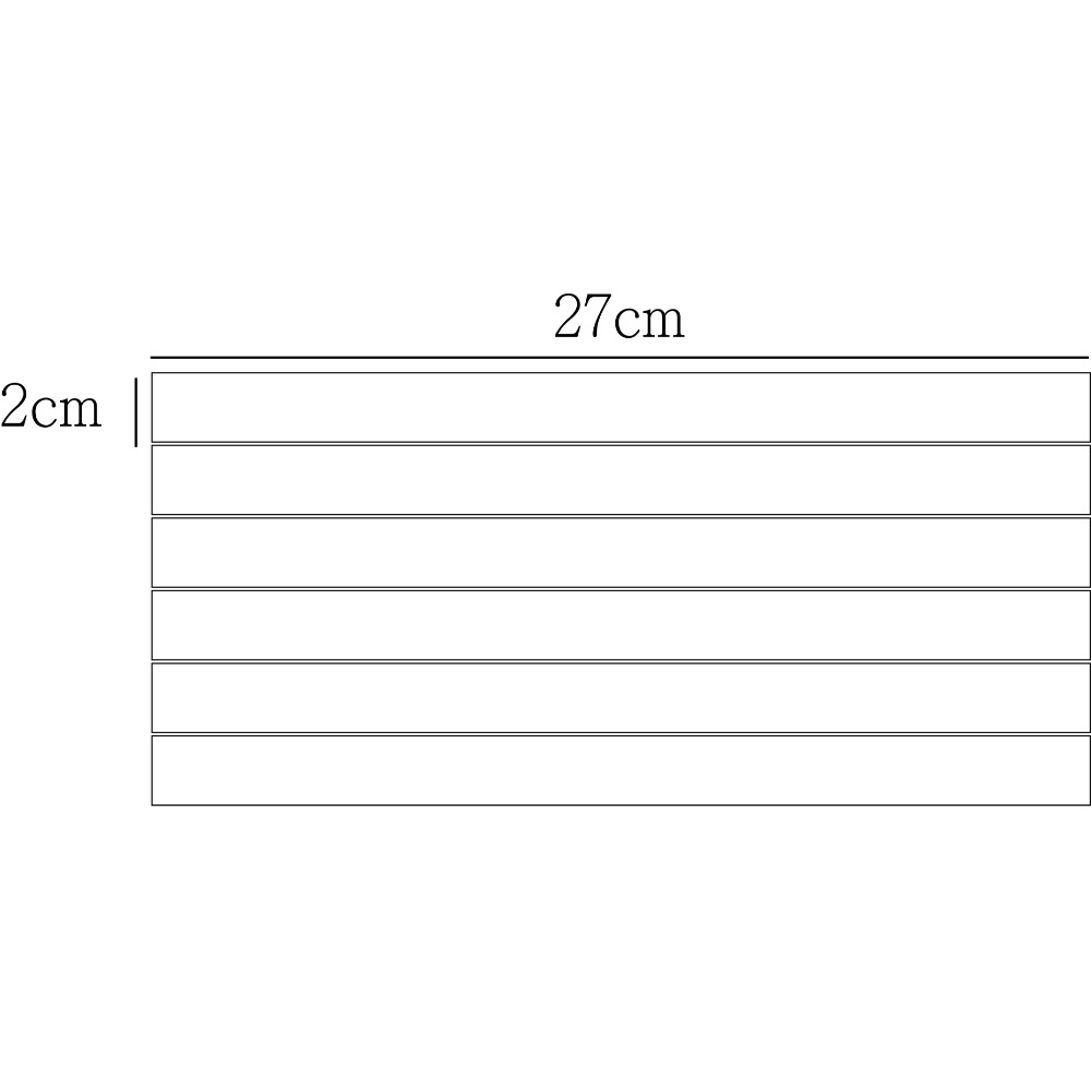 寬2cm 長27cm *6