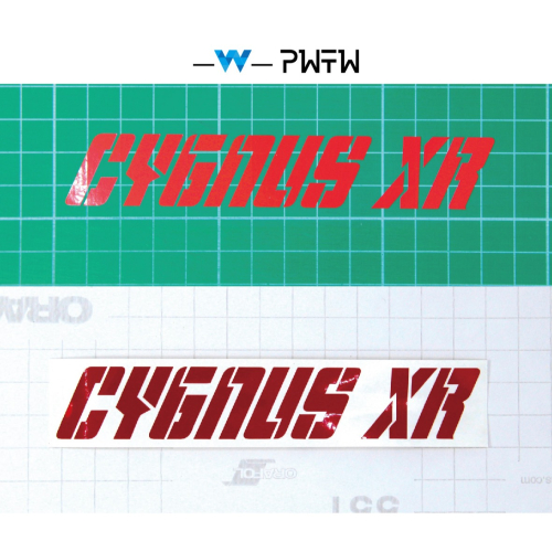 [PWTW] Yamaha 勁戰七代 Cygnus XR 155 山葉 割字 割圖 機車貼紙 防水