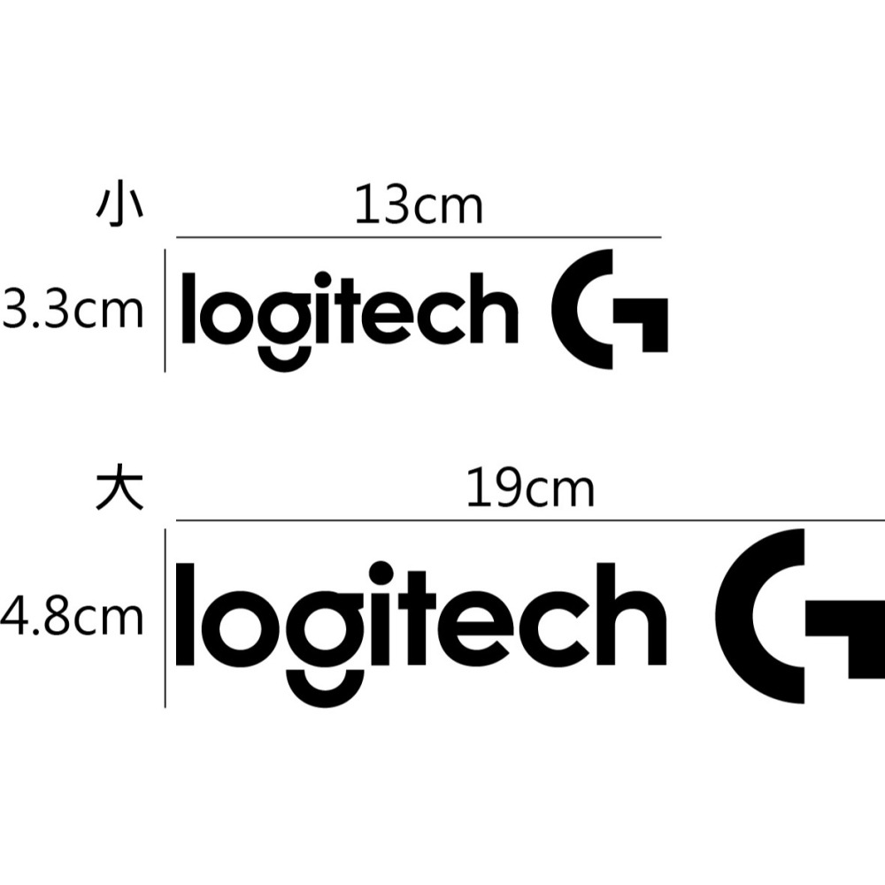 [PWTW] Logitech 羅技 滑鼠 鍵盤 耳機 喇叭 電腦貼紙 貼紙 造型貼紙 防水貼紙-細節圖2