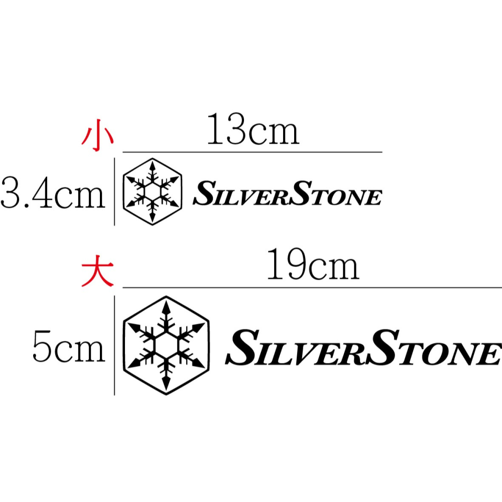 [PWTW] SilverStone 銀欣 機殼 電源供應器 風扇 水冷 電腦貼紙 貼紙 造型貼紙 防水貼紙-細節圖2