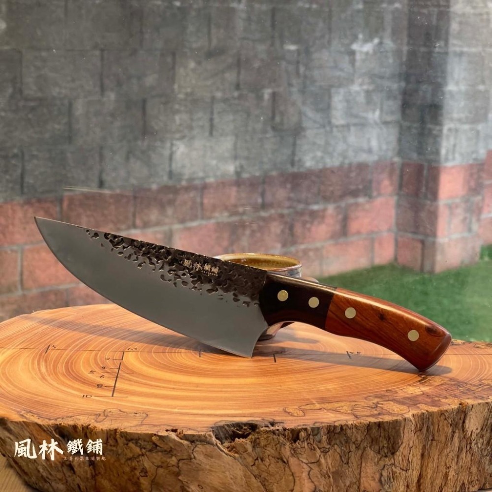 不銹鋼鍛造萬用牛刀切肉刀 三德刀萬用刀 屠宰切割刀 牛肉刀 切肉刀 專業屠宰刀 料理水果刀 廚房用刀-細節圖7