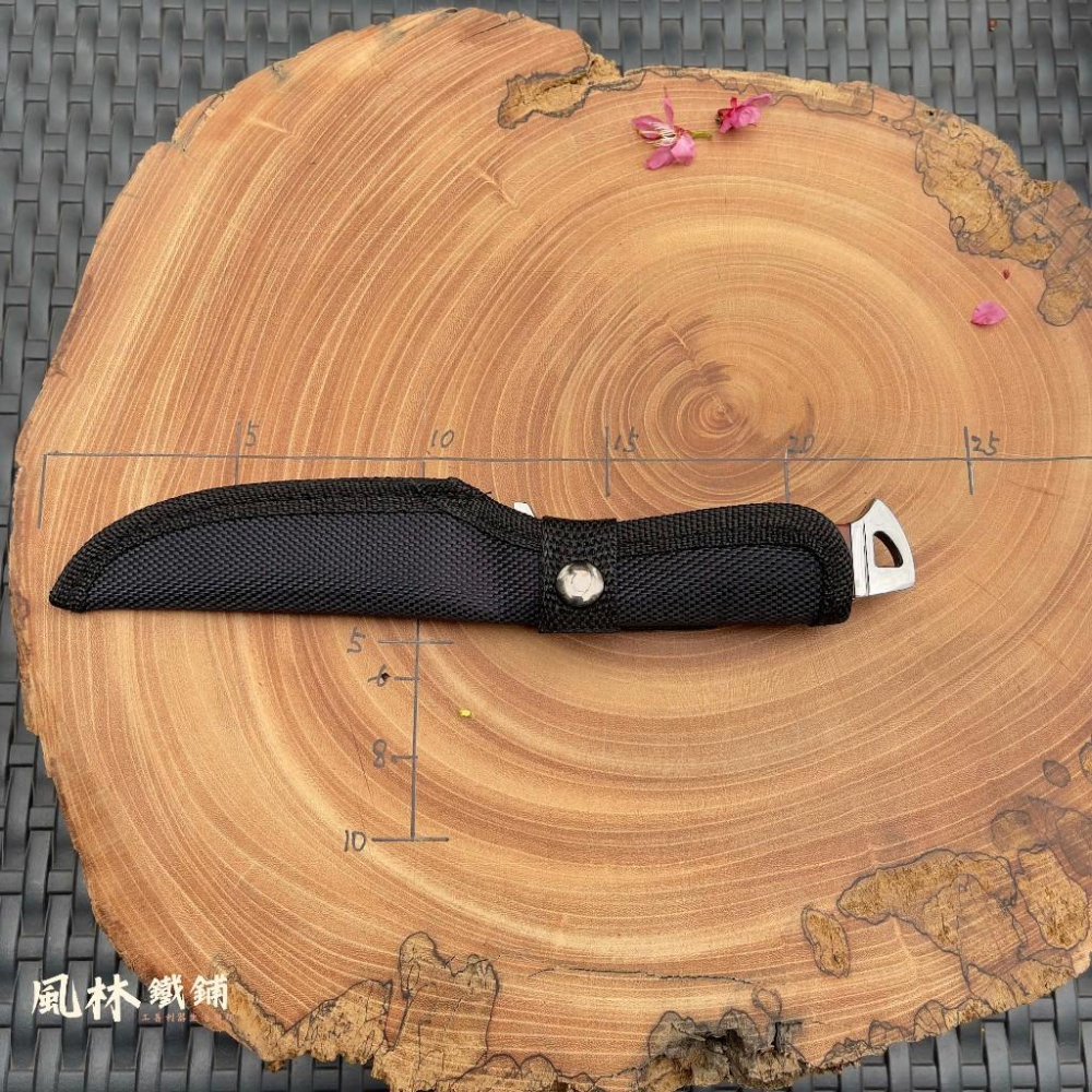 不鏽鋼霧面露營防身萬用小直刀 附凡布刀套  收藏刀露營爬山戶外廚房不鏽鋼果皮刀水果刀萬用小刀 刀套紮實攜帶安全-細節圖3