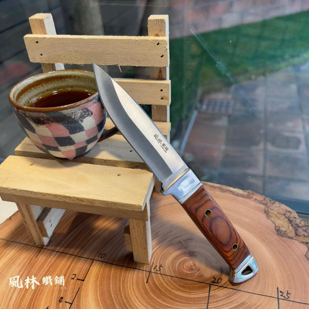 不鏽鋼霧面露營防身萬用小直刀 附凡布刀套  收藏刀露營爬山戶外廚房不鏽鋼果皮刀水果刀萬用小刀 刀套紮實攜帶安全-細節圖4