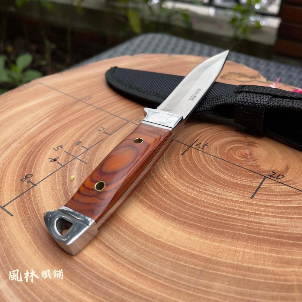 不鏽鋼霧面露營防身萬用小直刀 附凡布刀套  收藏刀露營爬山戶外廚房不鏽鋼果皮刀水果刀萬用小刀 刀套紮實攜帶安全-細節圖7