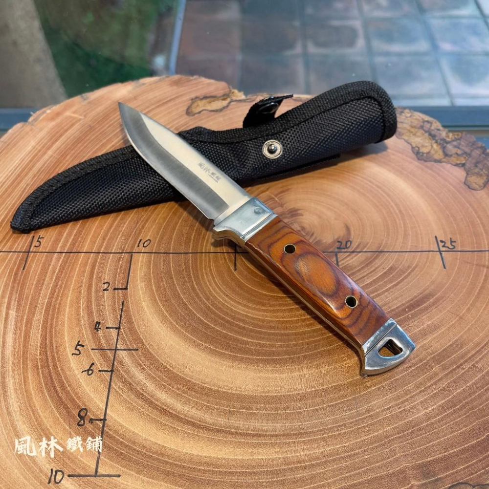不鏽鋼霧面露營防身萬用小直刀 附凡布刀套  收藏刀露營爬山戶外廚房不鏽鋼果皮刀水果刀萬用小刀 刀套紮實攜帶安全-細節圖8
