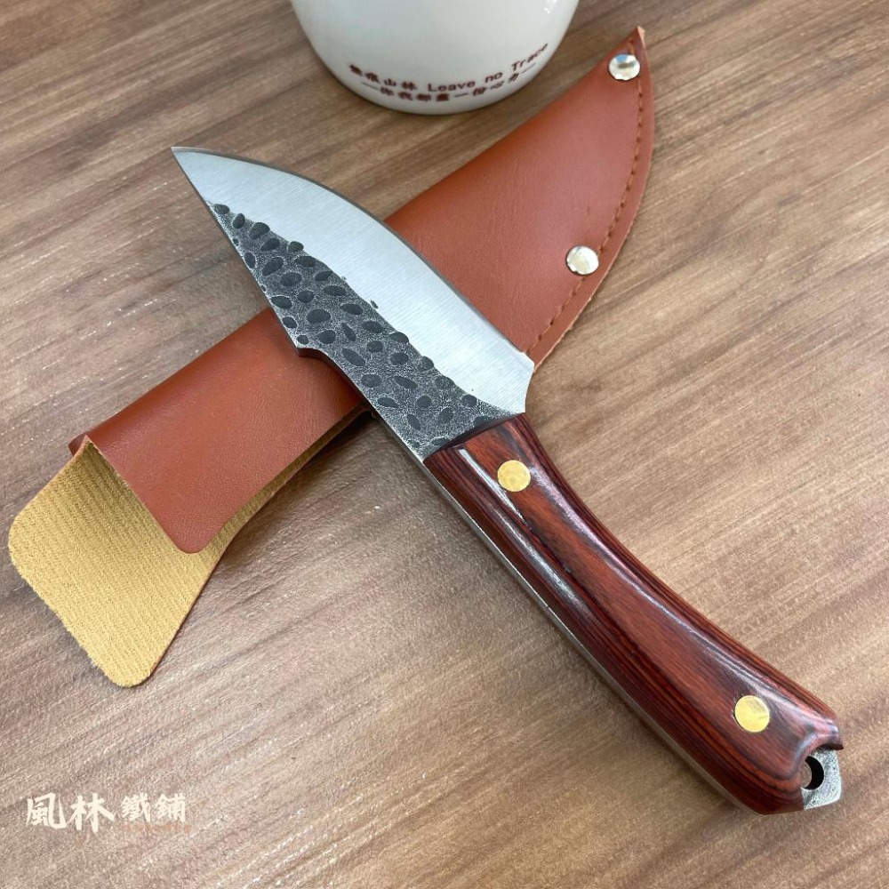 【彎背厚刃萬用小刀 】附皮套-細節圖3