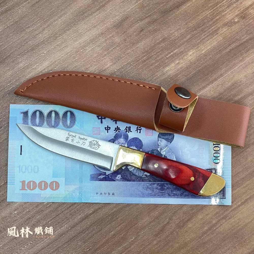【蒙古萬用小刀】附皮套『台灣現貨』經典蒙古小刀 手把肉刀手扒肉小刀戶外便攜野營燒烤吃肉求生戰術小水果刀羊肉刀-細節圖5