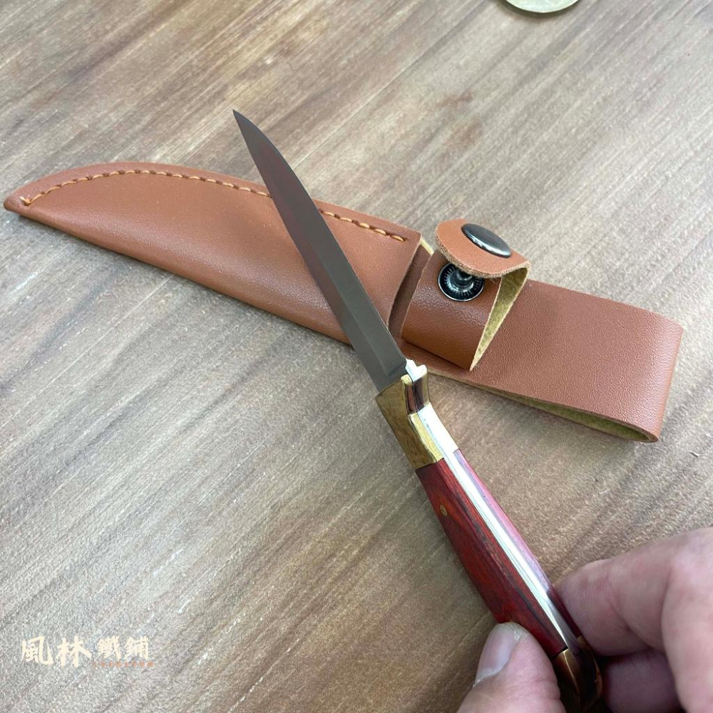 【蒙古萬用小刀】附皮套『台灣現貨』經典蒙古小刀 手把肉刀手扒肉小刀戶外便攜野營燒烤吃肉求生戰術小水果刀羊肉刀-細節圖6