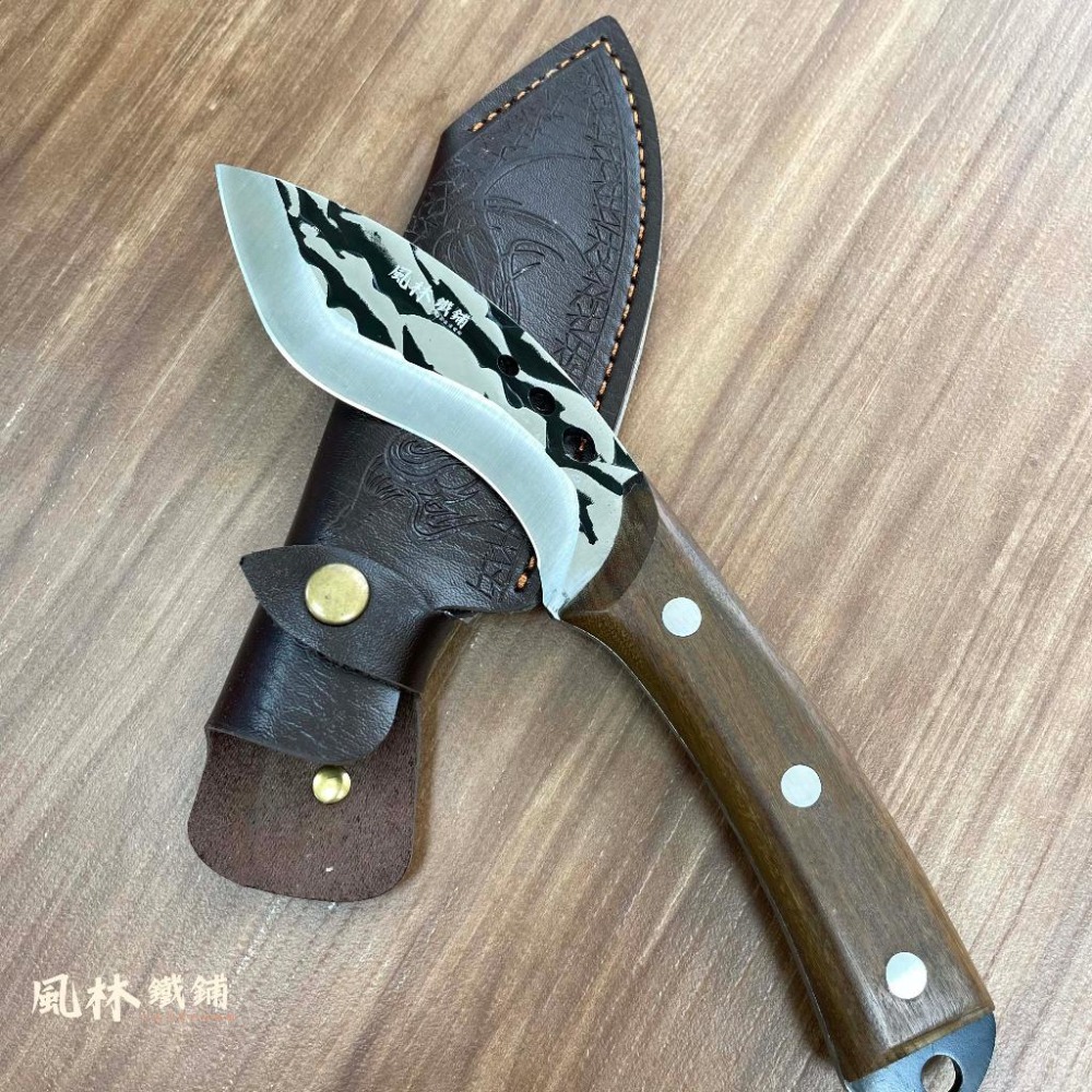 【尼泊爾彎刃萬用小刀 】附皮套-細節圖2