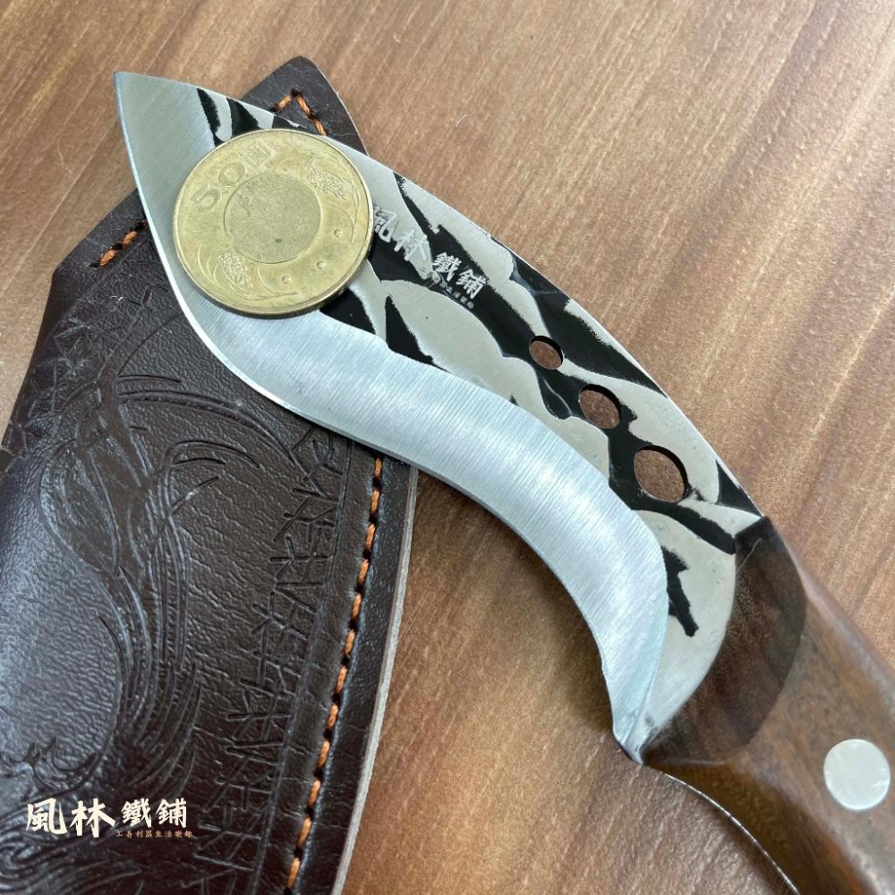 【尼泊爾彎刃萬用小刀 】附皮套-細節圖6
