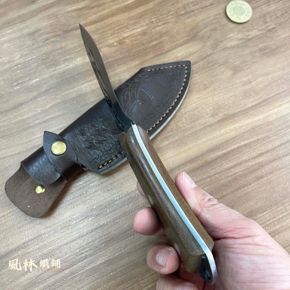 【尼泊爾彎刃萬用小刀 】附皮套-細節圖8