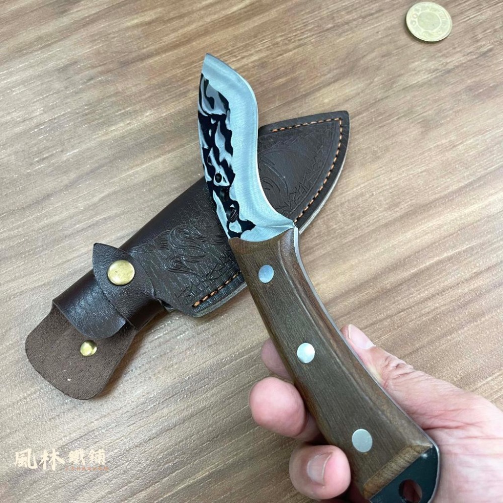 【尼泊爾彎刃萬用小刀 】附皮套-細節圖9