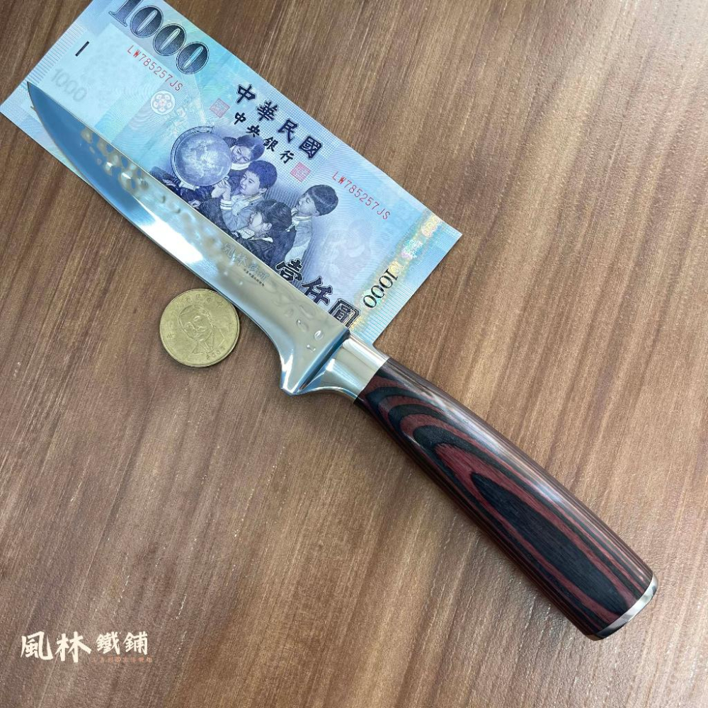 【白錘紋剔骨刀】附皮套  剔骨刀切肉切水果雷射紋分割開魚刀剔肉屠豬多用不鏽鋼手把肉刀吃烤肉刀-細節圖3