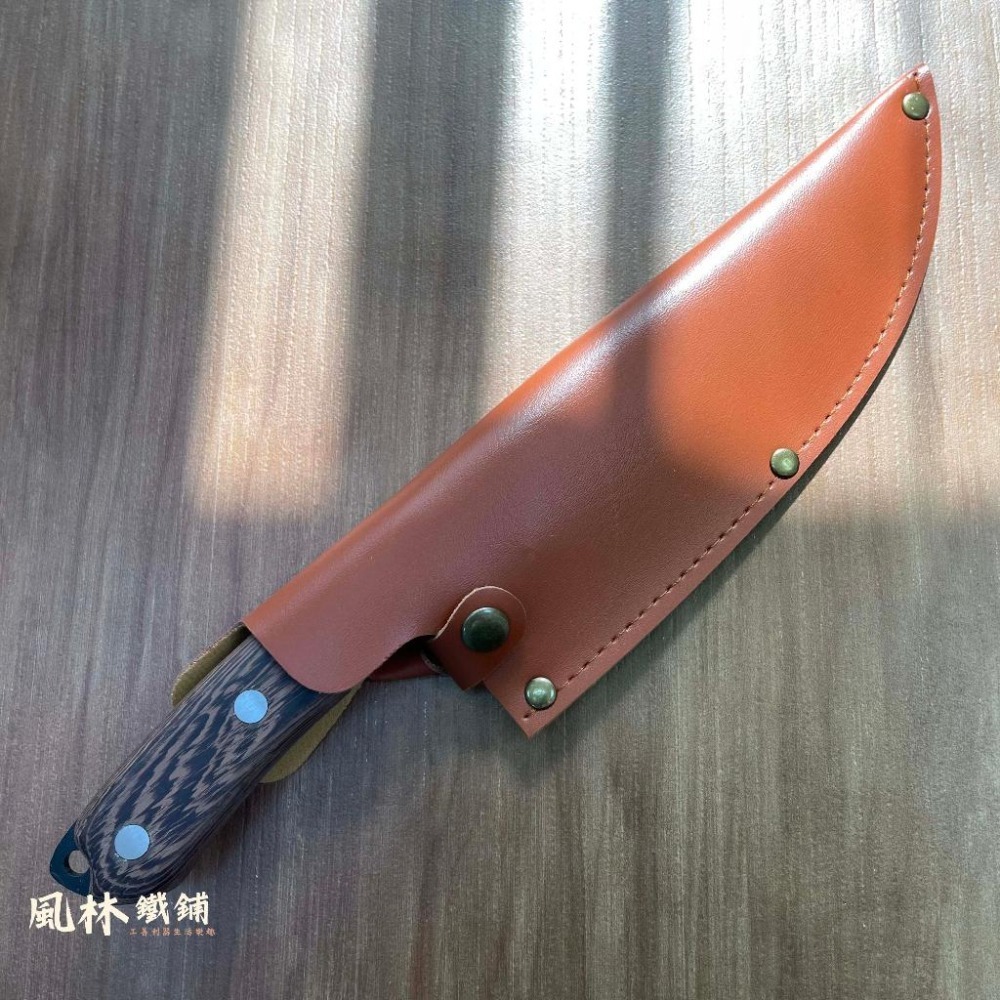 雞翅牛角手把刀 附皮套-細節圖7
