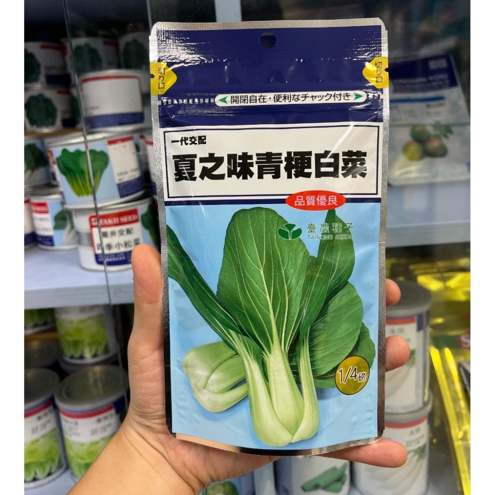 夏之味青江菜種子｜四分之一磅大包青江菜｜專業種植｜一代交配｜專業大包裝｜專業種植｜育苗賣菜｜青梗白菜｜專作戶｜蔬菜種子｜-細節圖2
