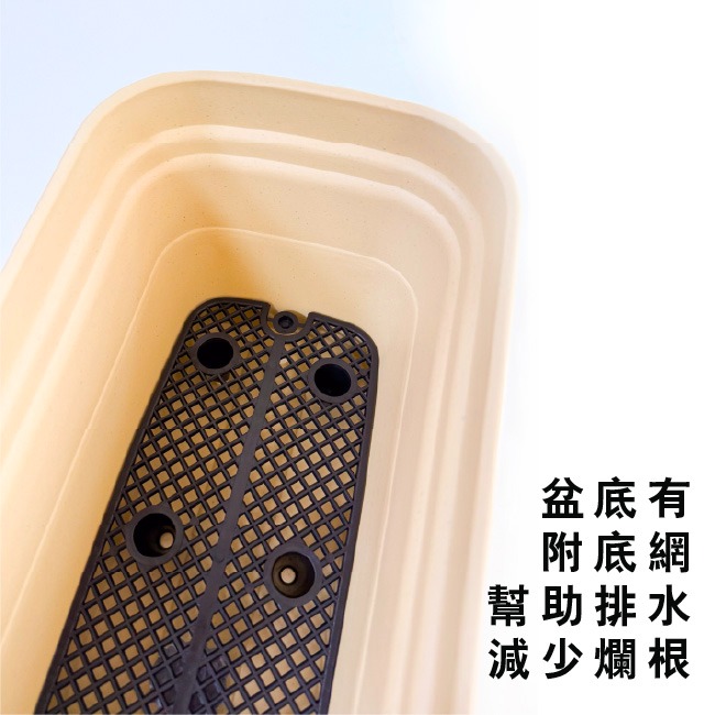 彩陶花盆｜花槽【附底網】種花、種蔬菜｜觀葉植物｜pp盆｜觀葉植物｜蔬菜種植｜園藝資材｜美觀盆｜室內盆｜室外盆｜盆器-細節圖6