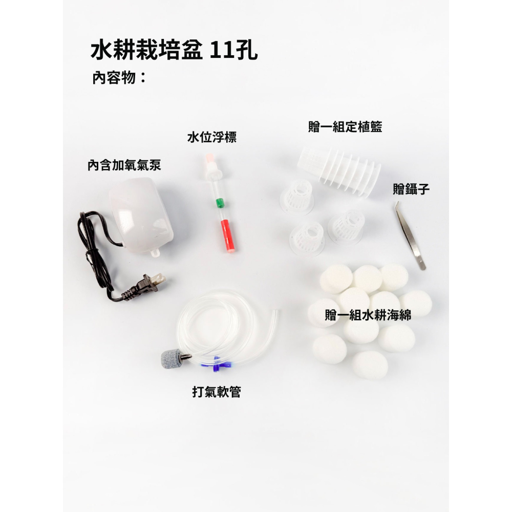 水耕栽培組｜水耕｜水耕蔬菜｜水耕組｜含增氧氣｜水耕設備｜🥬另有兒童教學版，可聊聊索取｜陽台栽培｜蔬菜栽培｜水耕園藝-細節圖6