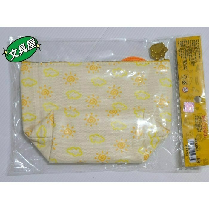 ☆文具屋☆正版授權 黃阿瑪帆布造型收納袋/大筆袋/化妝包/存摺包-細節圖2
