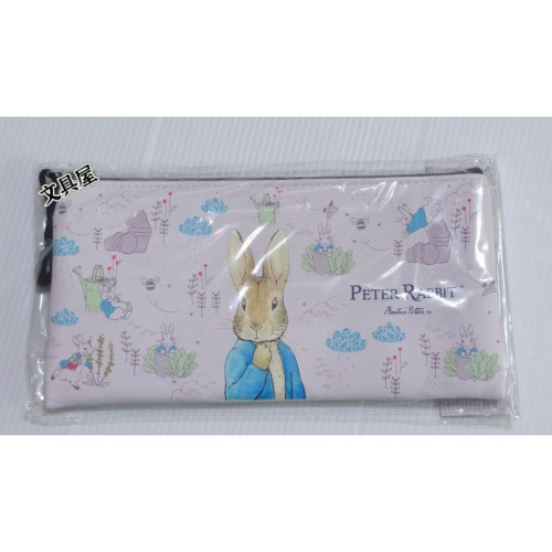 ☆文具屋☆ 正版Peter Rabbit比得兔多功能皮質收納包 大筆袋 - 文具屋 - iOPEN Mall