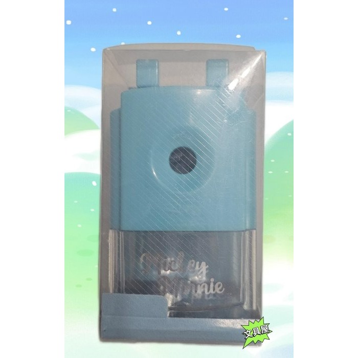 ☆文具屋☆ 正版授權 迪士尼（櫻花系）米奇米妮 大小通吃可調式削筆機 削鉛筆機-細節圖2