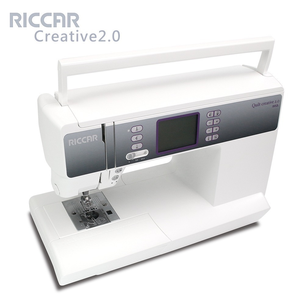 (破盤超低價)日本 RICCAR 立家 Quilt Creative 2.0電腦式縫紉機-細節圖2