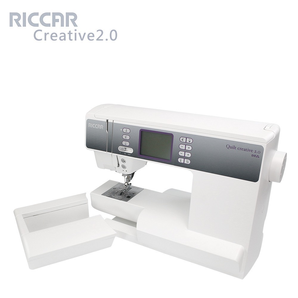 (破盤超低價)日本 RICCAR 立家 Quilt Creative 2.0電腦式縫紉機-細節圖3